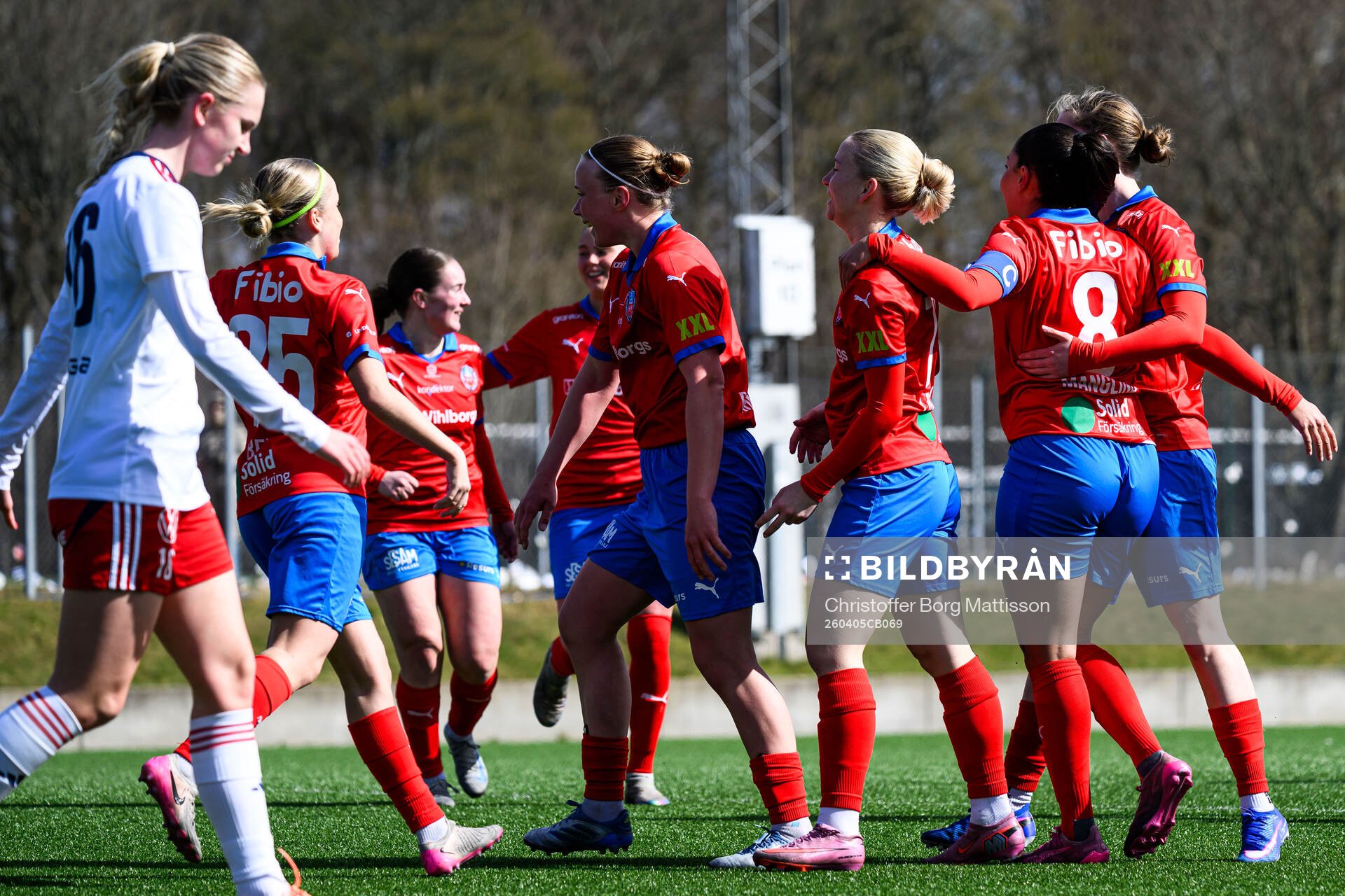 Helsingborgs Johanna Lindblom jublar