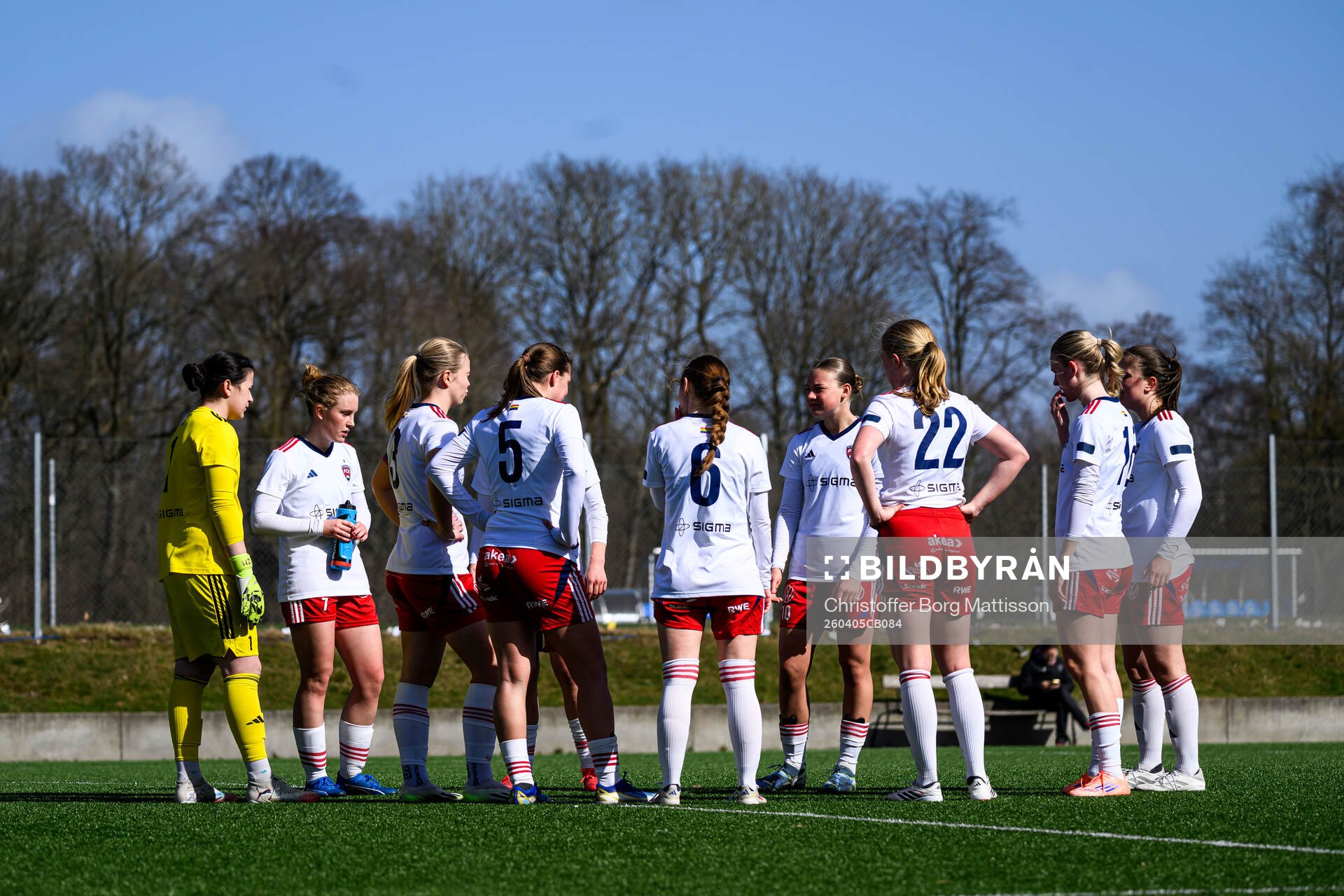 FC Rosengårds spelare deppar