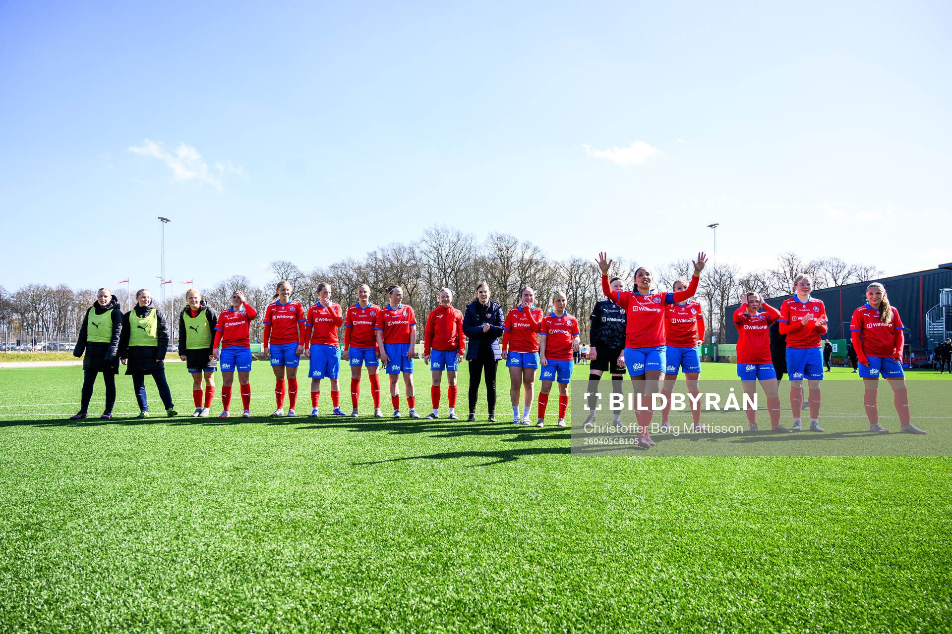 Helsingborgs Ebba Manglind jublar