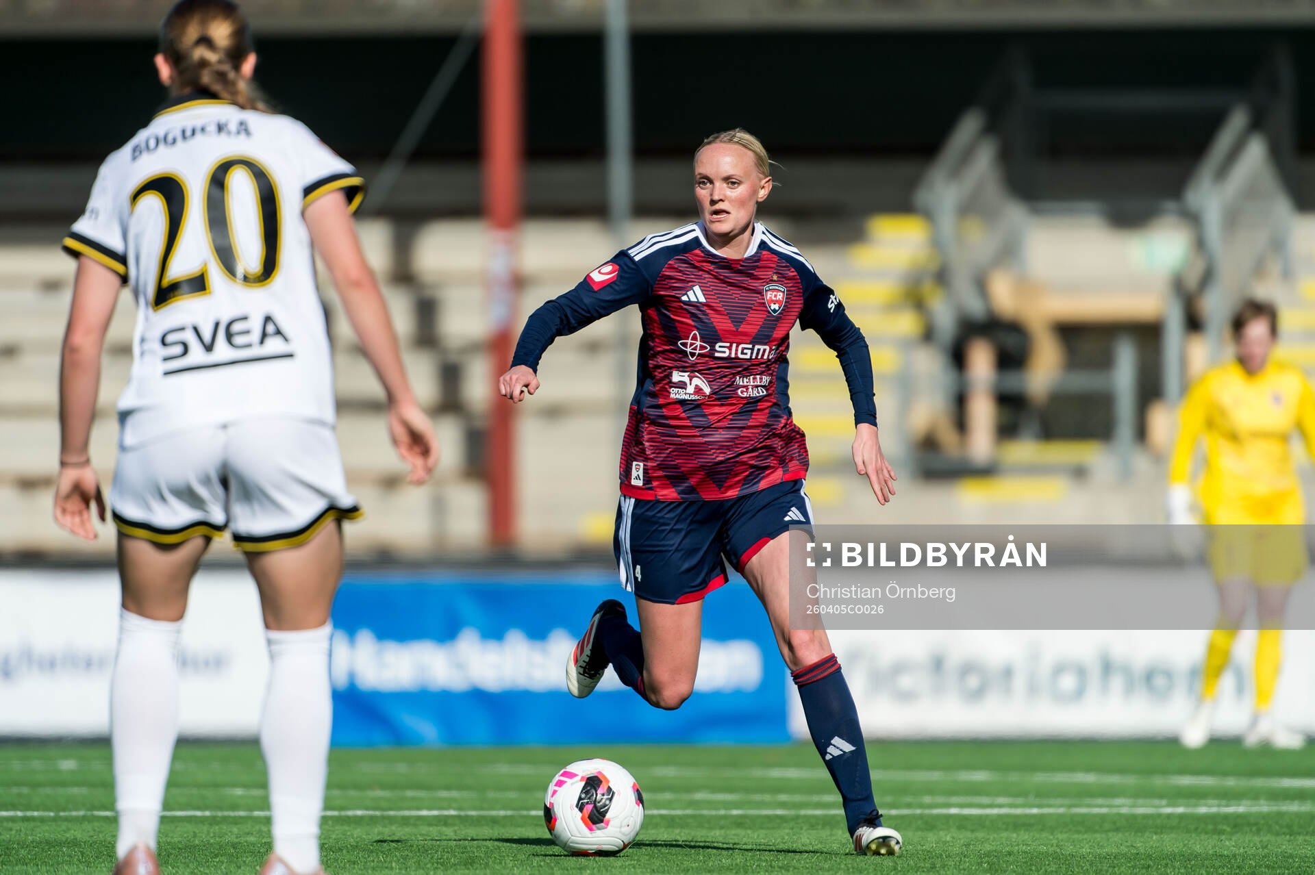 AIKs Aleksandra Bogucka och Rosengårds Emma Pennsäter