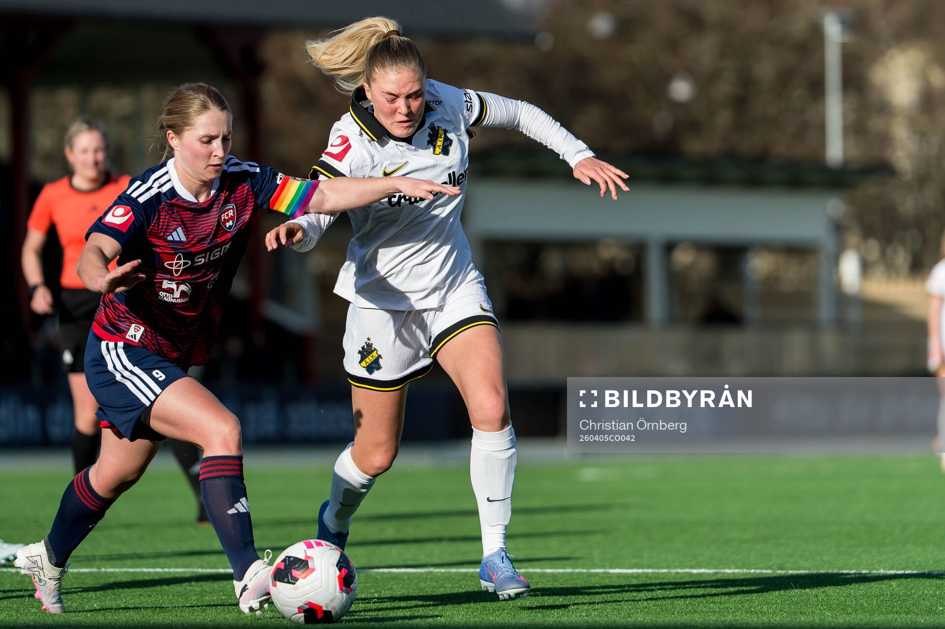 Rosengårds Hanna Andersson och AIKs Nova Selin