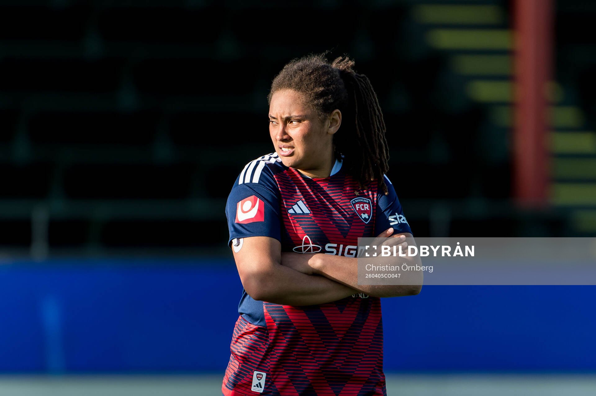 Rosengårds Jo-Anne Agbor Tataw Cronquist deppar