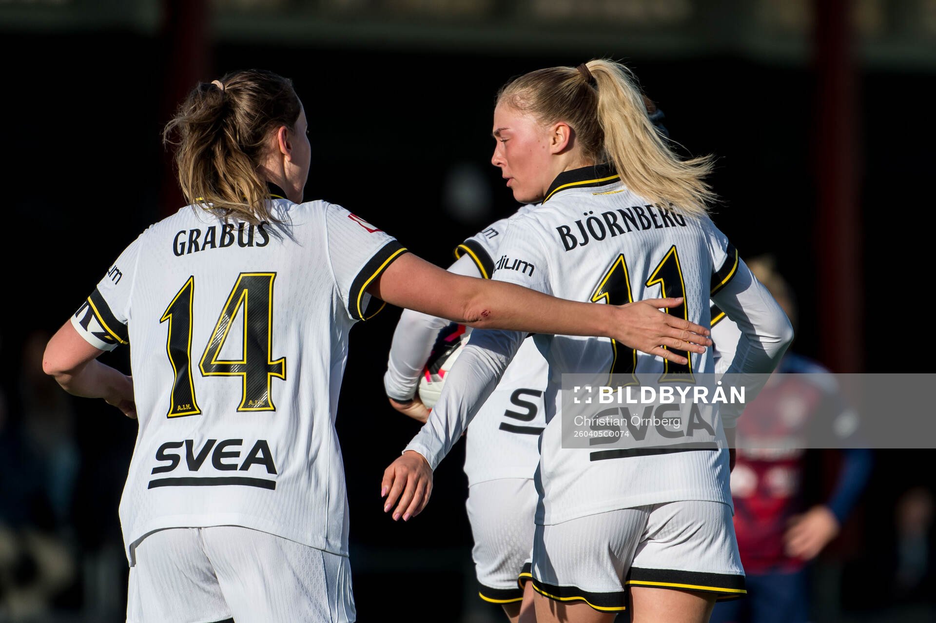 AIKs Ida Björnberg jublar