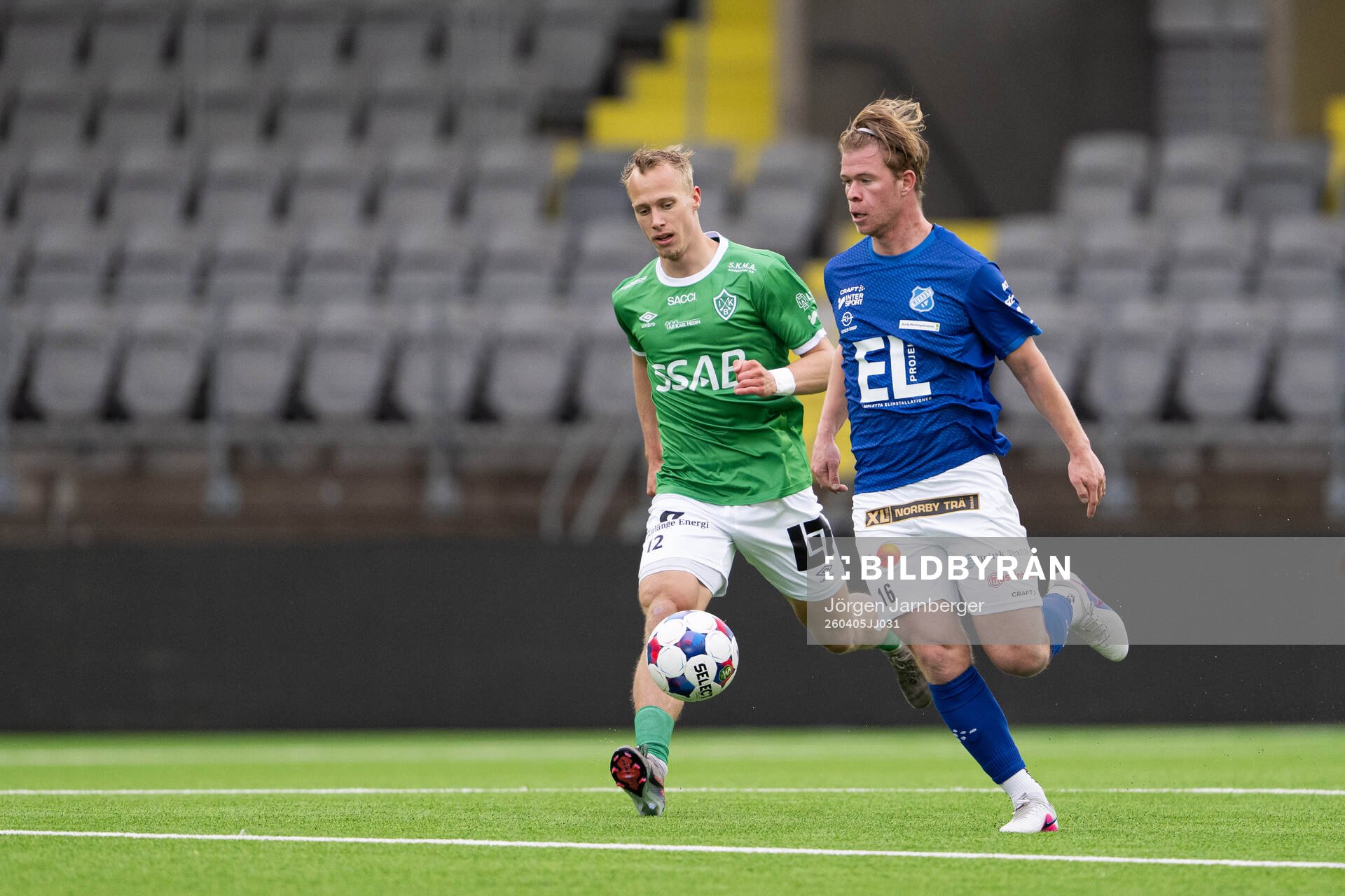 Brages Alex Mortensen och Norrbys Filip Gustafsson