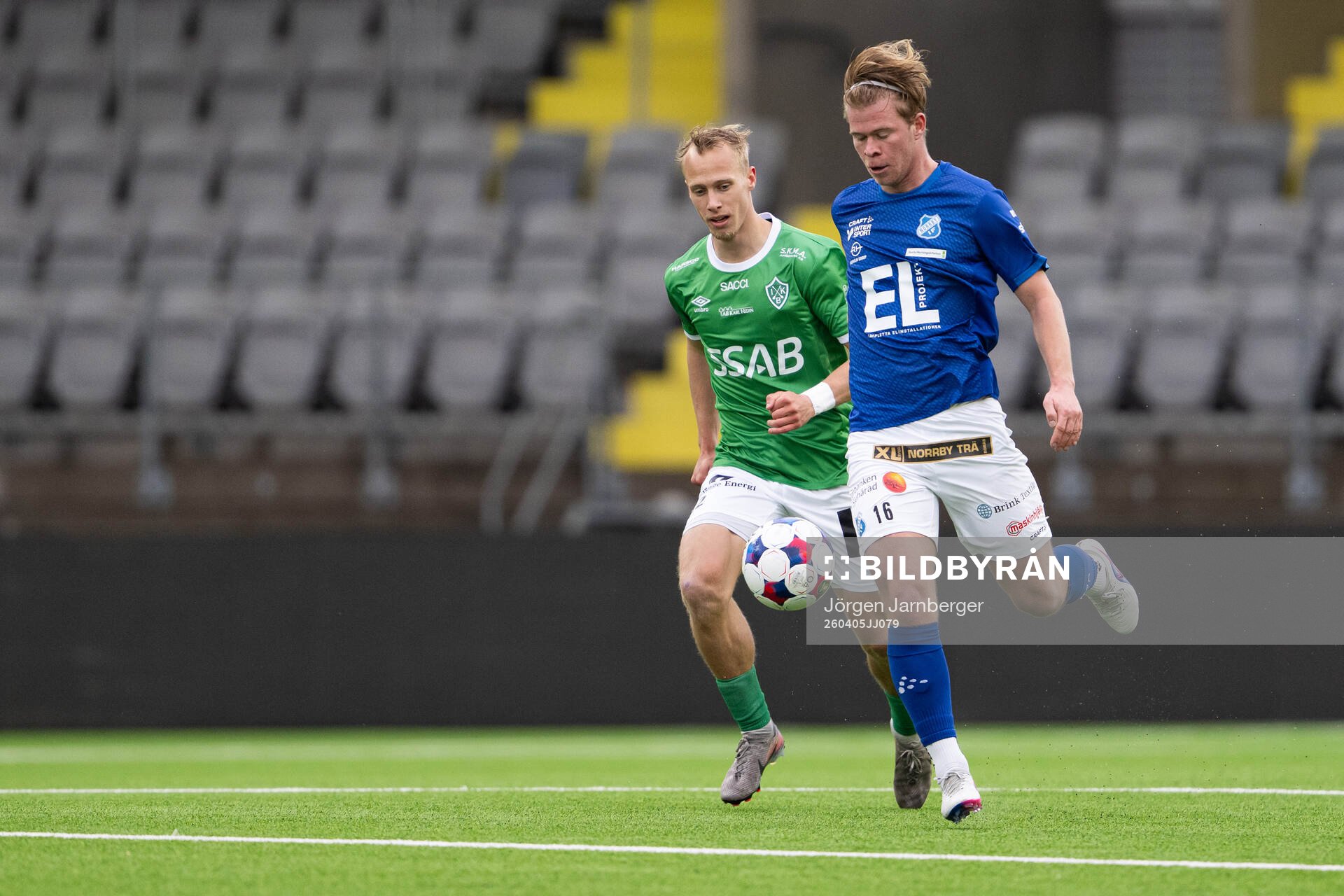 Brages Tobias Stagaard och Norrbys Filip Gustafsson
