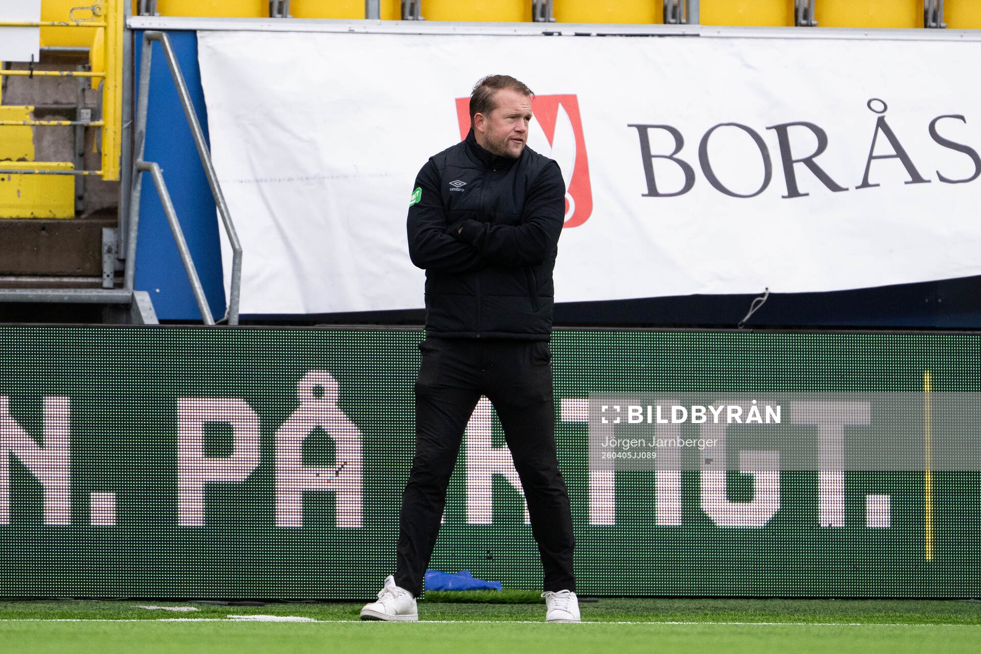 Brages huvudtränare Anders Bååth