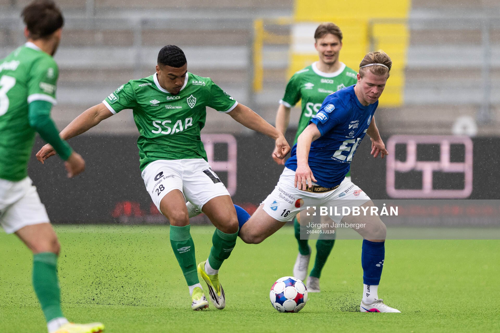 Brages Gideon Granström och Norrbys Filip Gustafsson