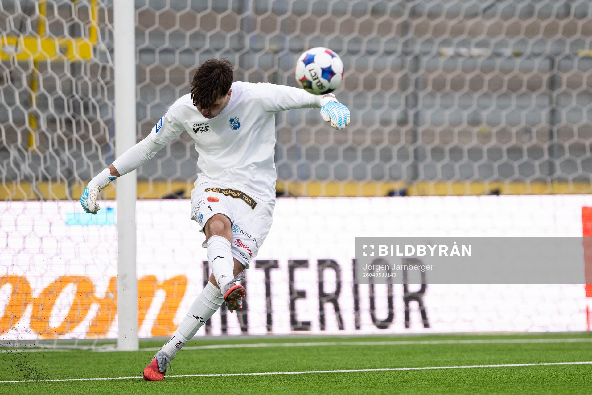 Norrbys målvakt Sebastian Banozic
