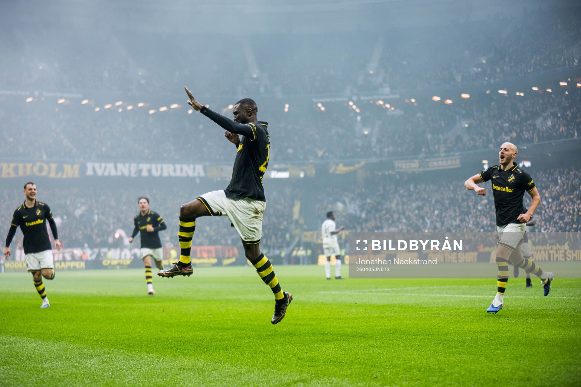 AIKs Ibrahim Cisse jublar