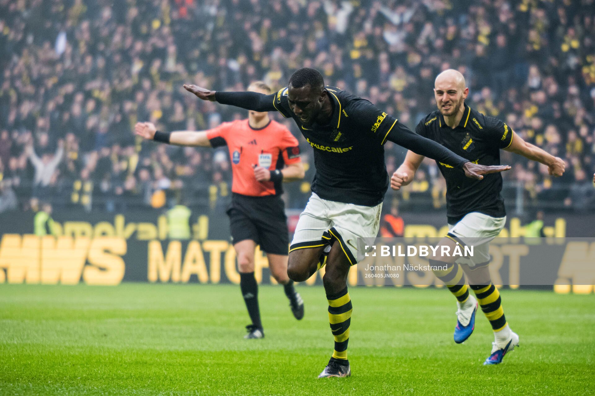 AIKs Ibrahim Cisse jublar