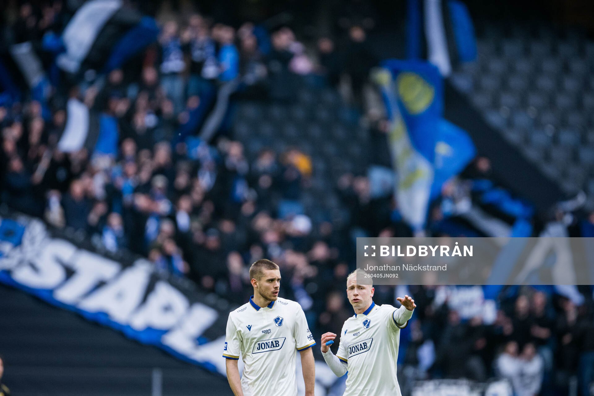 Halmstads Erko Tougjas och André Boman