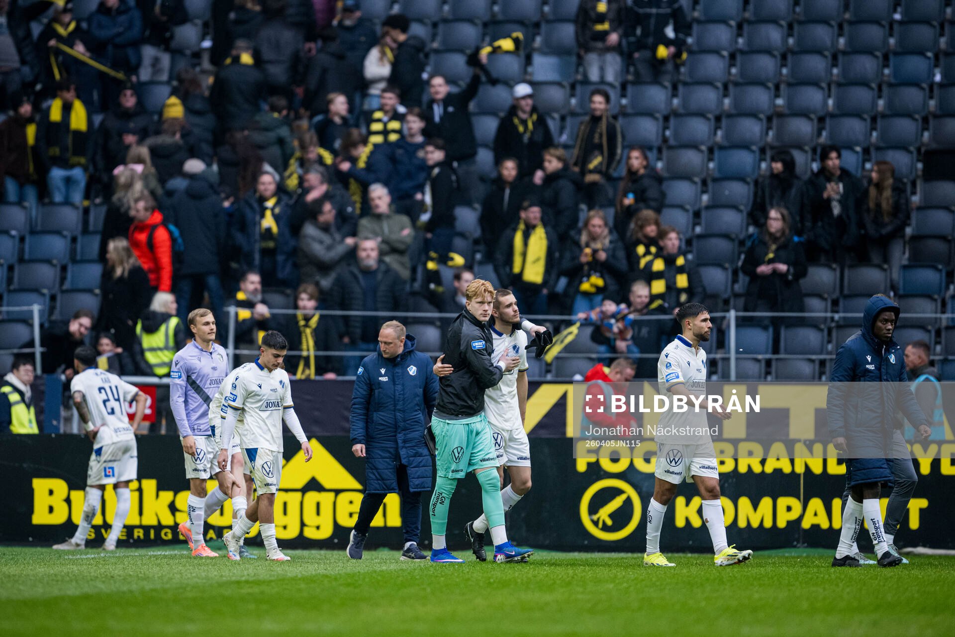 Halmstads spelare deppar