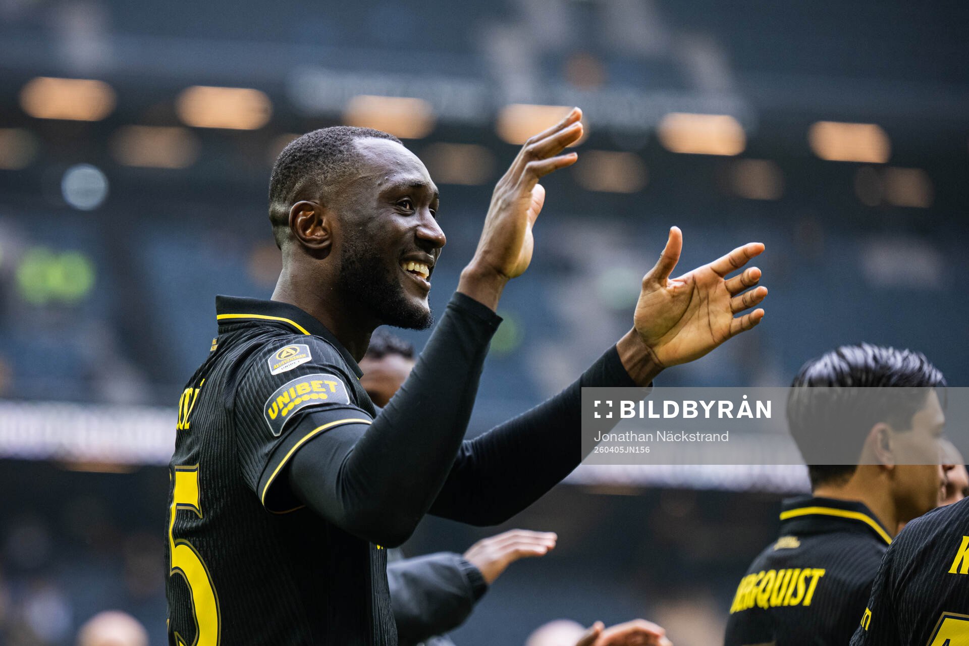 AIKs Ibrahim Cisse jublar