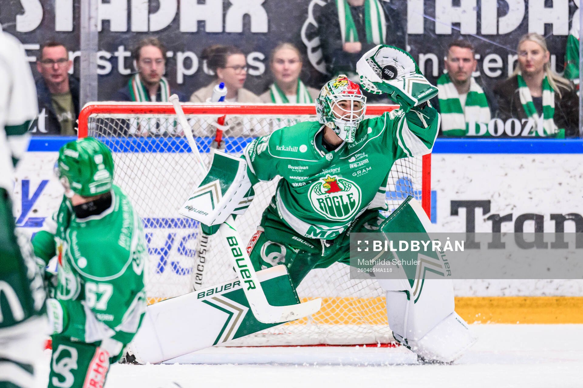 Rögles målvakt Arvid Holm