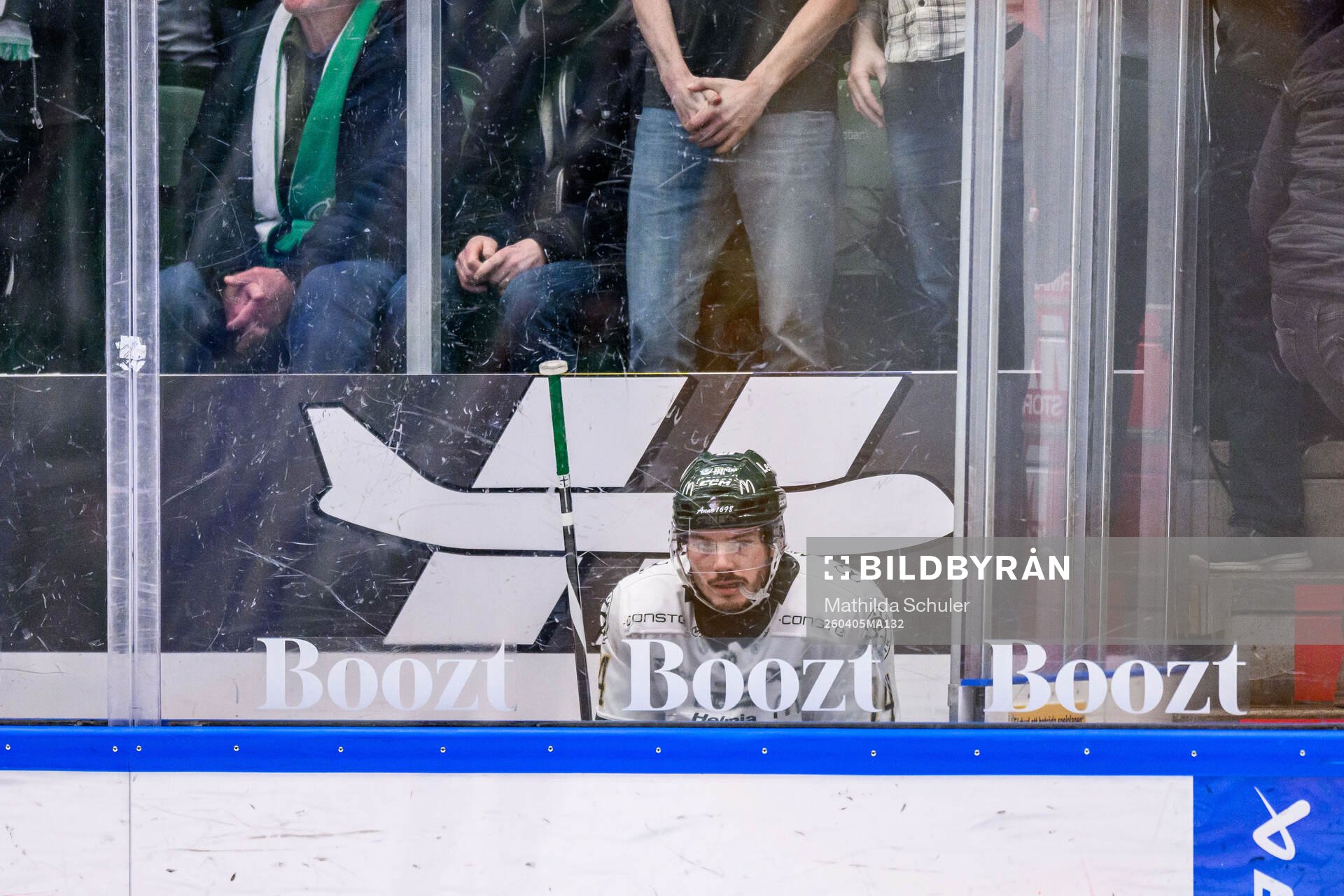 Färjestads Nick Leivermann i utvisningsbåset