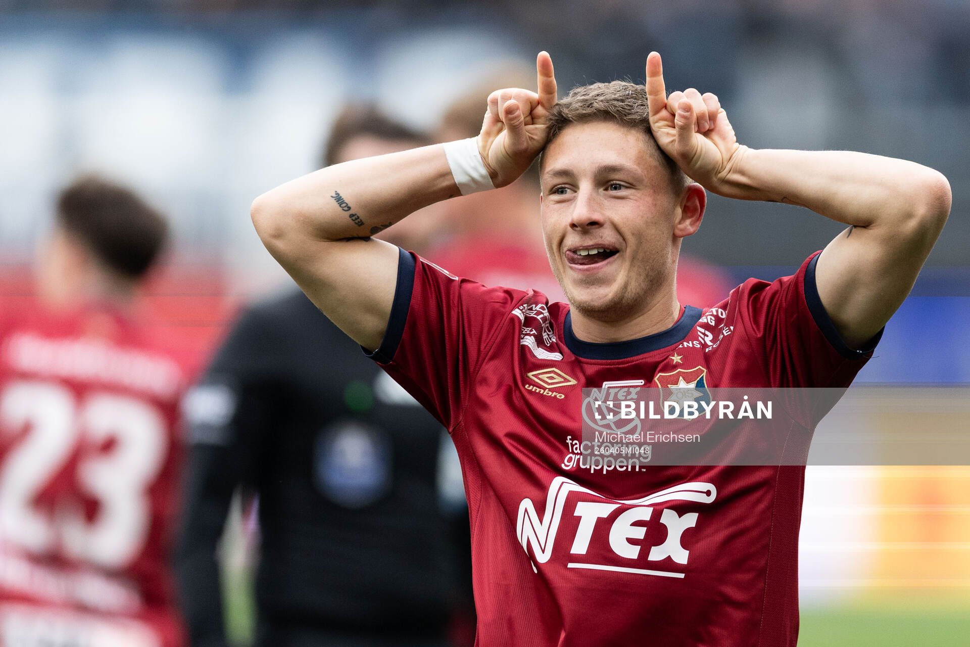 Örgrytes Anton Andreasson jublar