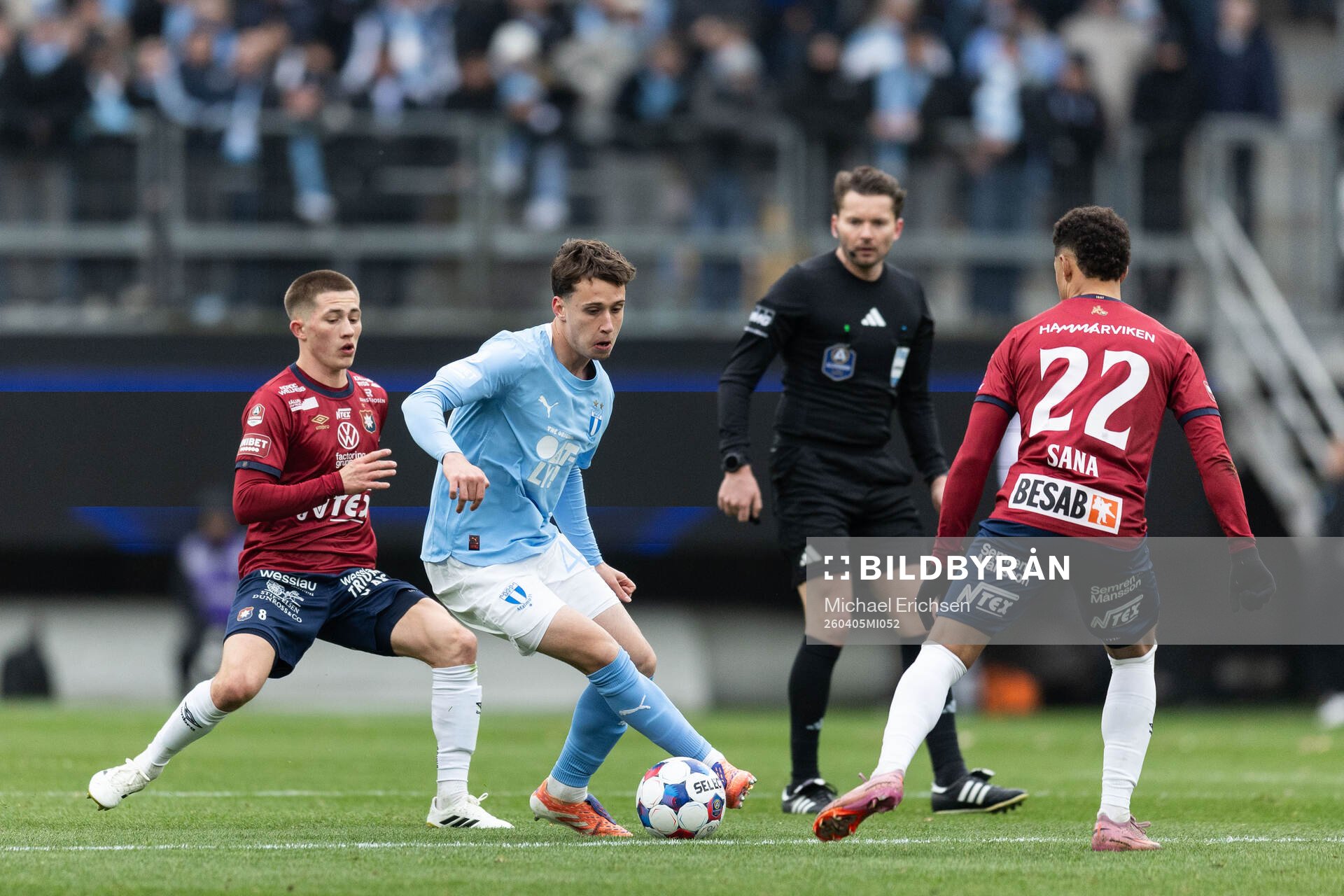 Örgrytes Benjamin Laturnus och Malmö FFs Kenan Busuladzic