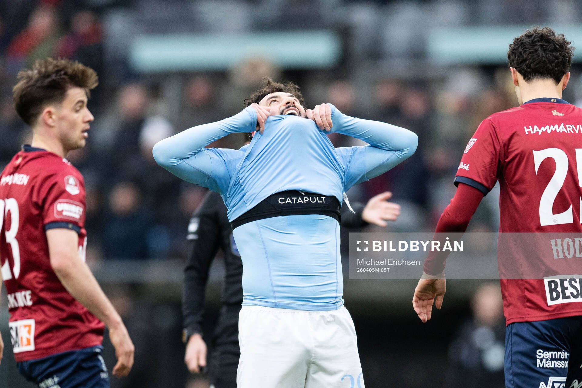 Malmö FFs Sead Haksabanovic deppar