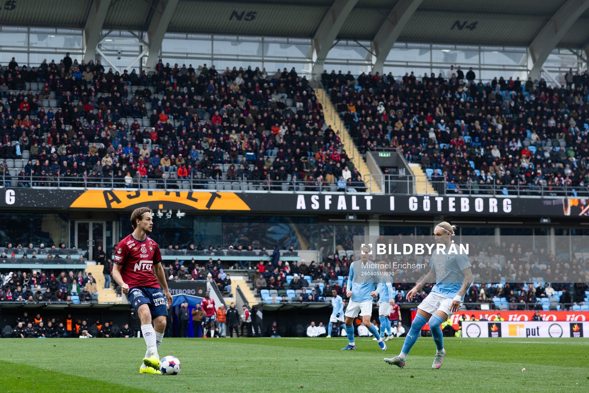 Örgrytes Christoffer Styffe och Malmö FFs Arnor Sigurdsson