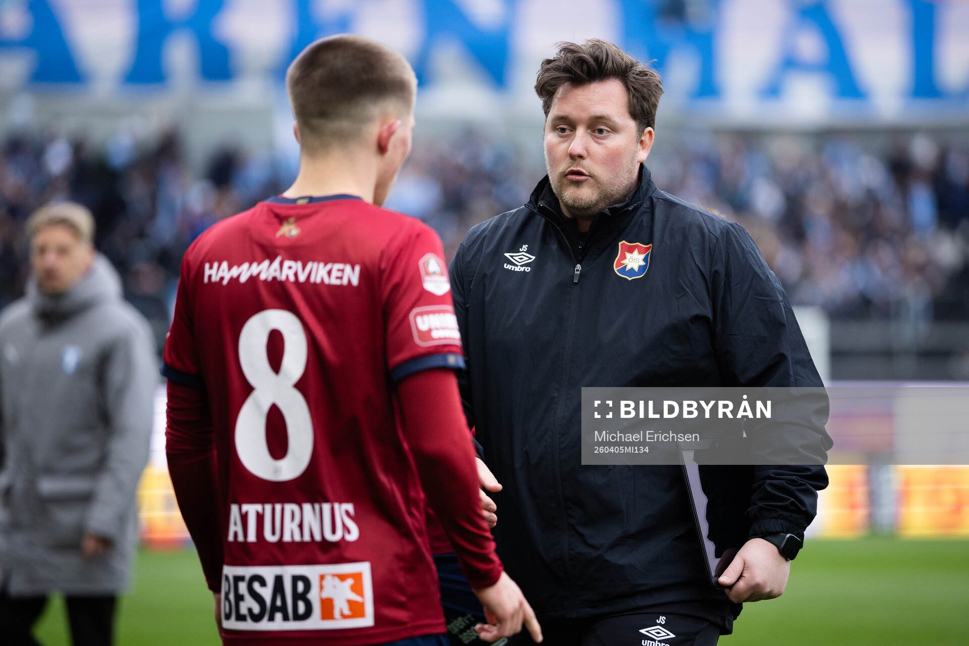 Örgrytes assisterande tränare Jesper Swedlund och