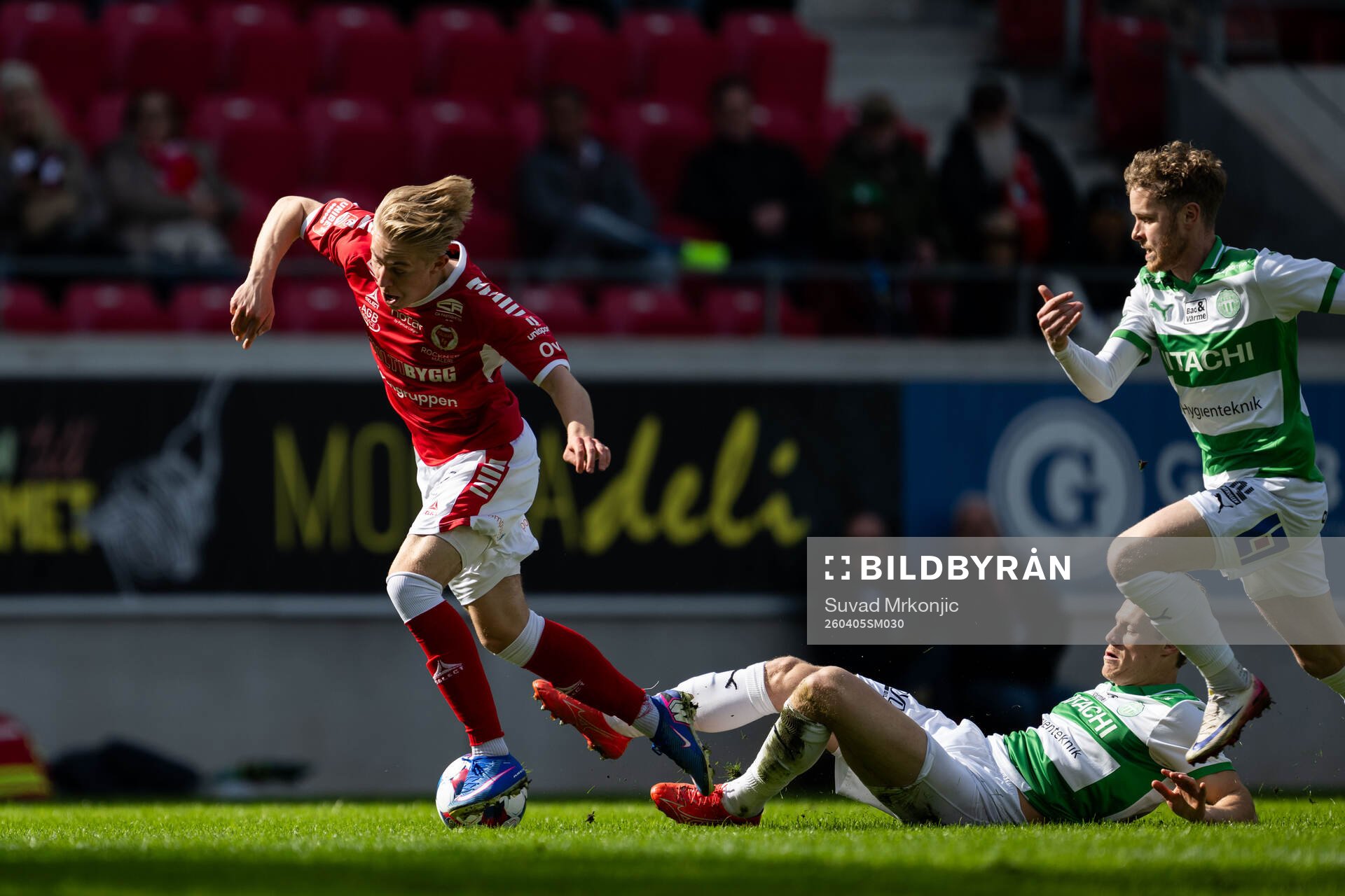 Kalmars Charlie Rosenqvist och Västerås Herman Magnusson
