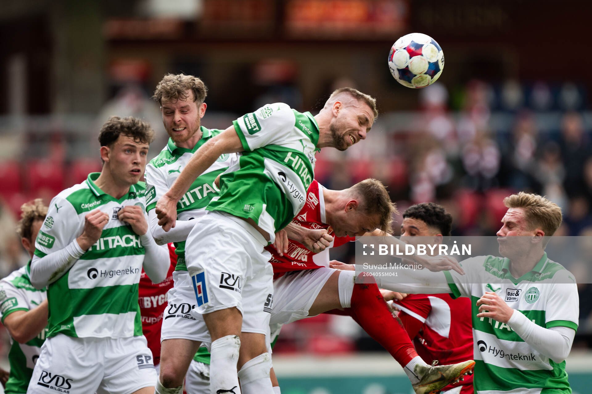 Västerås Jonathan Ring och Kalmars Vilmer Tyrén