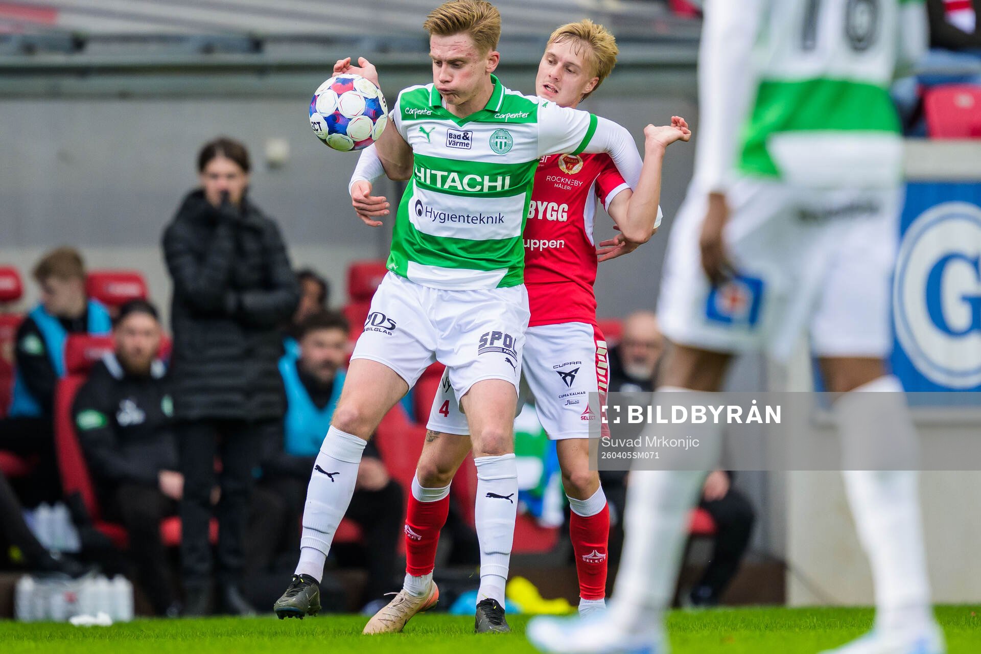 Västerås Karl Gunnarsson och Kalmars Rony Jansson