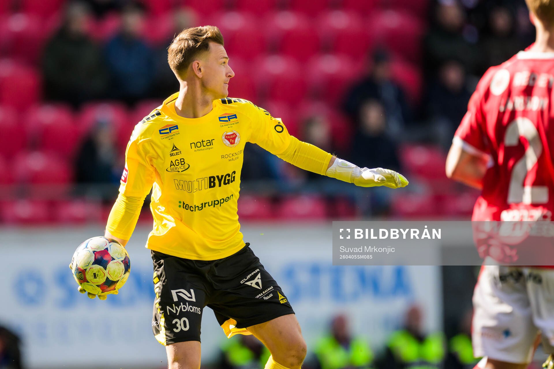 Kalmars målvakt Jakob Kindberg
