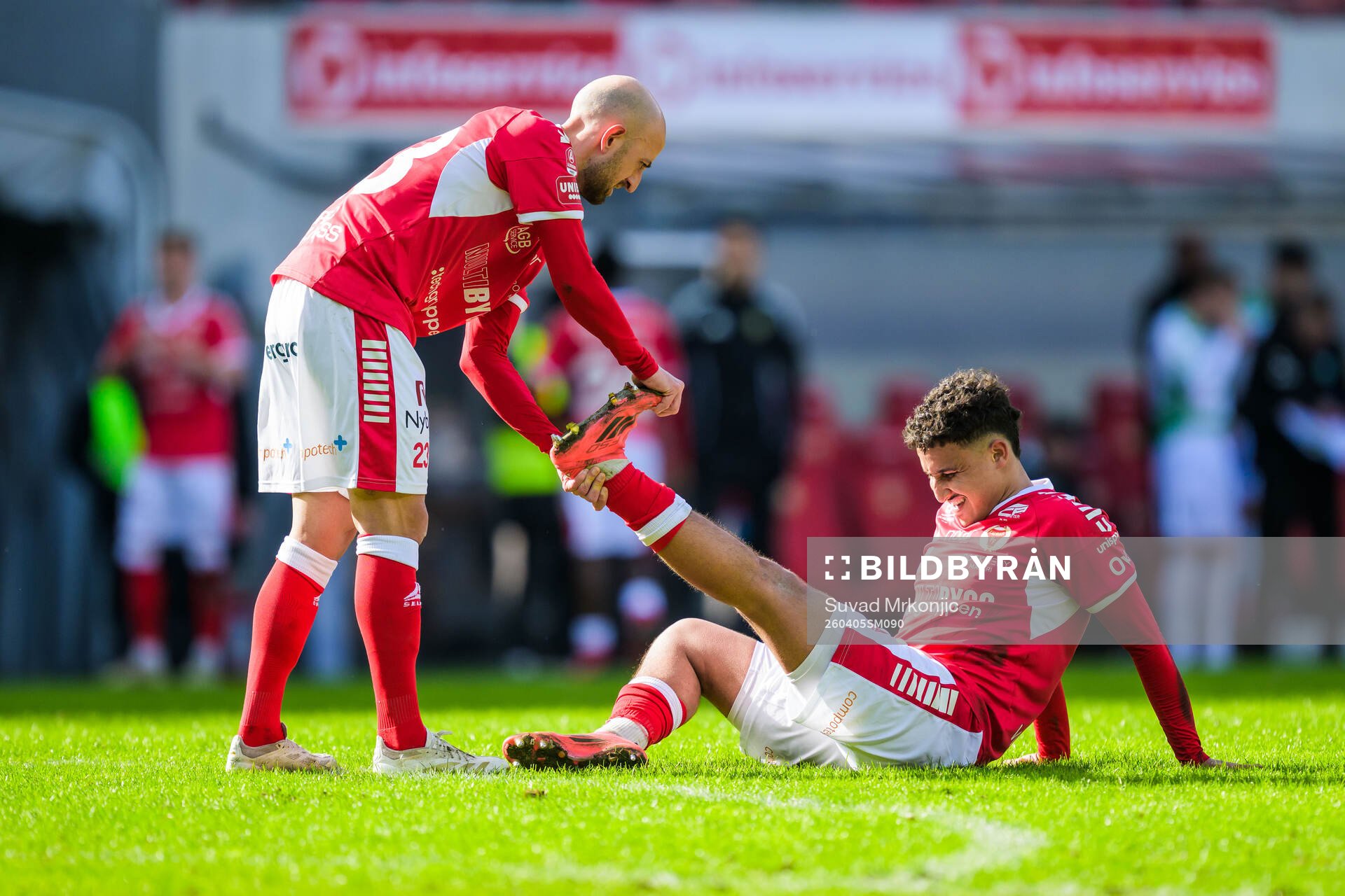 Kalmars Robert Gojani och Nassef Chourak