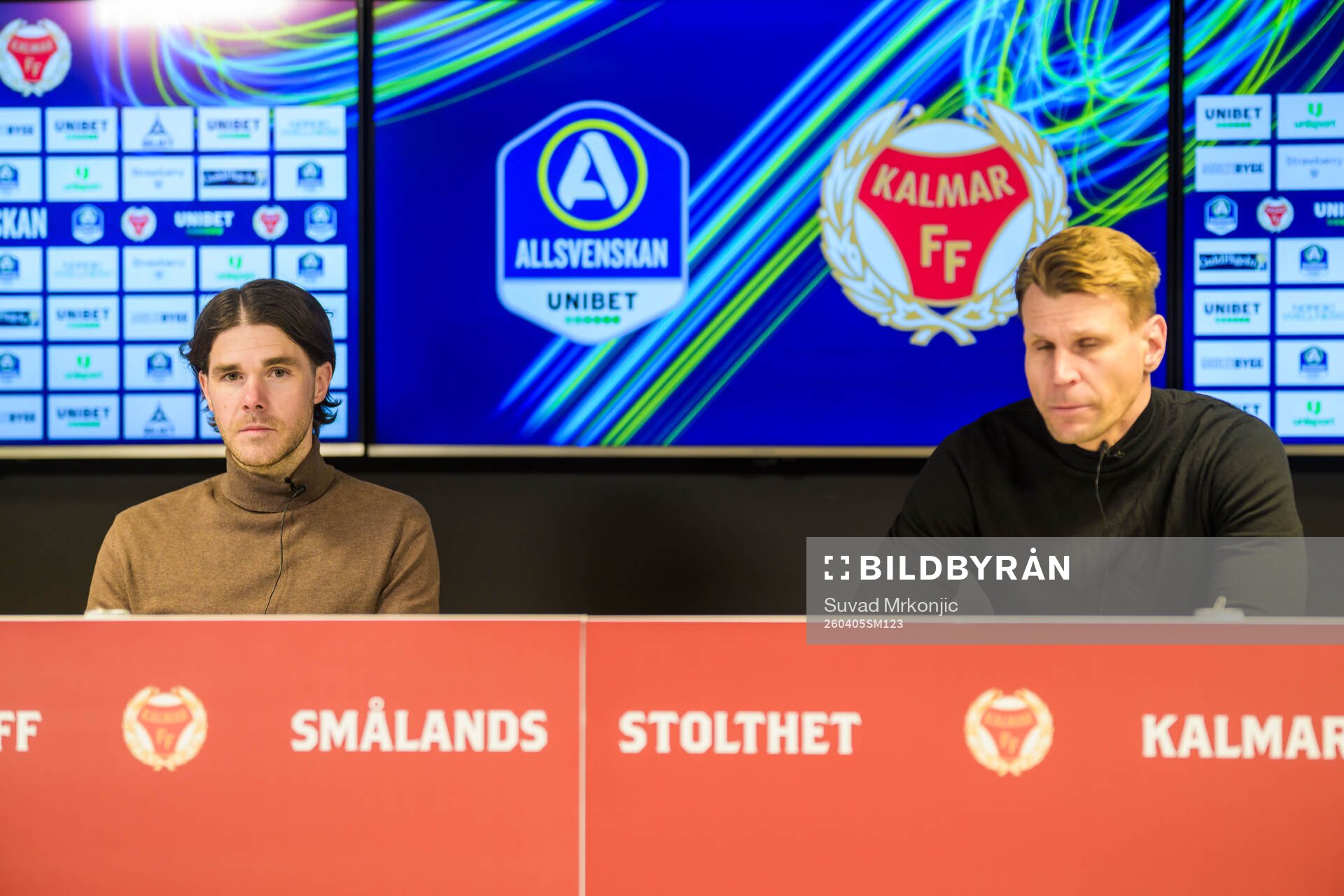 Västerås huvudtränare Alexander Rubin och Kalmars