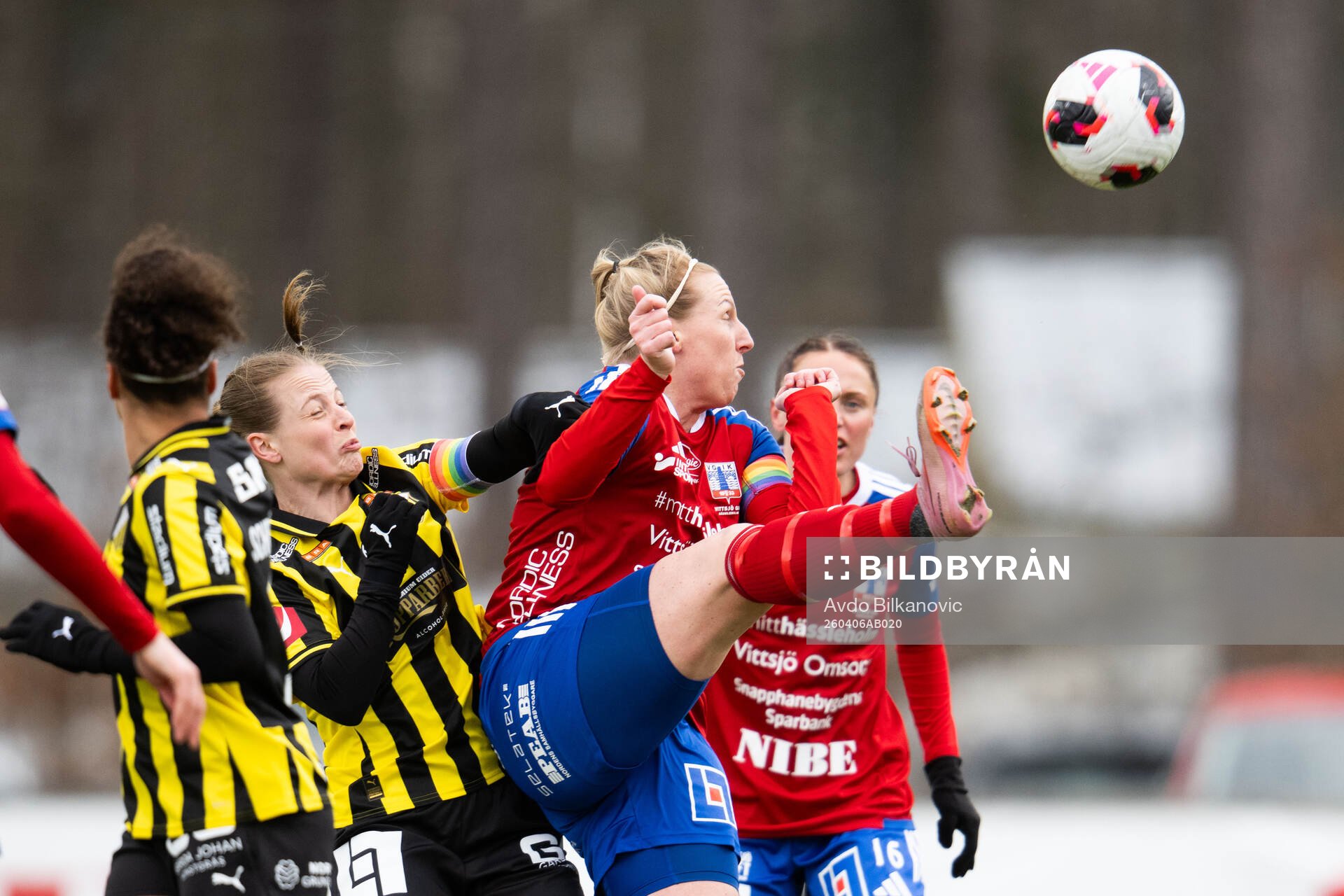 Häckens Anna Anvegård och Vittsjös Sandra Lynn