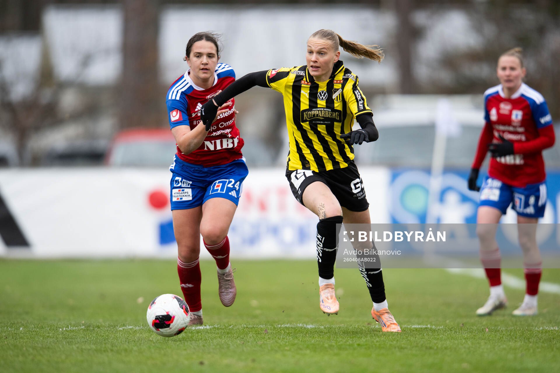 Vittsjös Daniela Galic och Häckens Stine Sandbech
