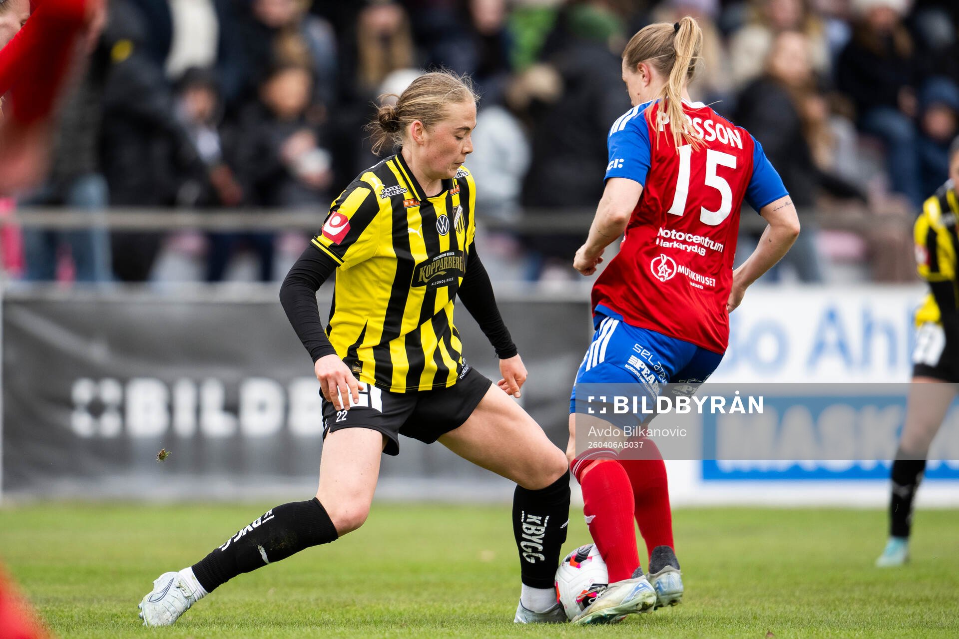 Vittsjös Nellie Persson och Häckens Paulina Nyström