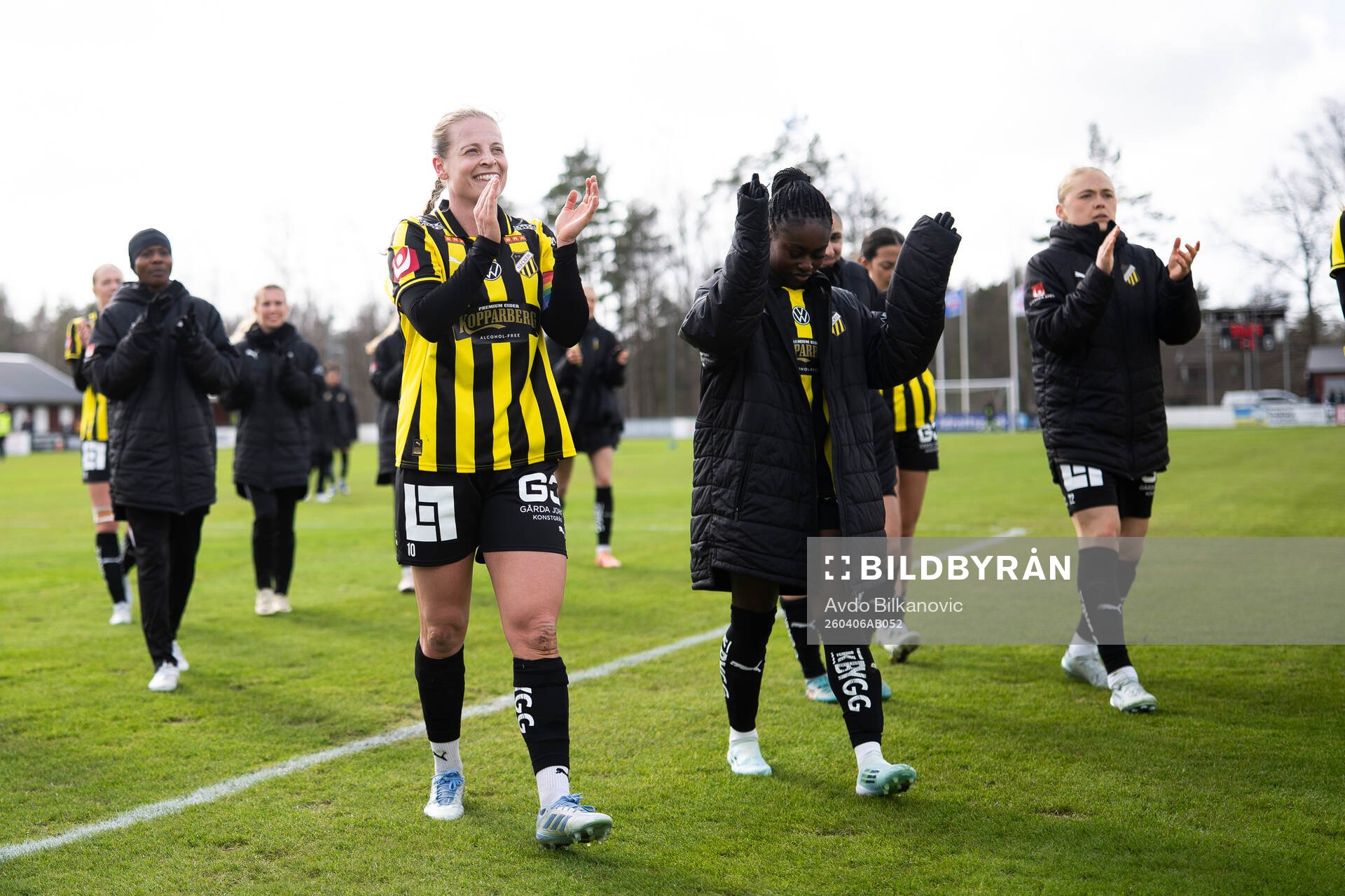 Häckens Anna Anvegård jublar