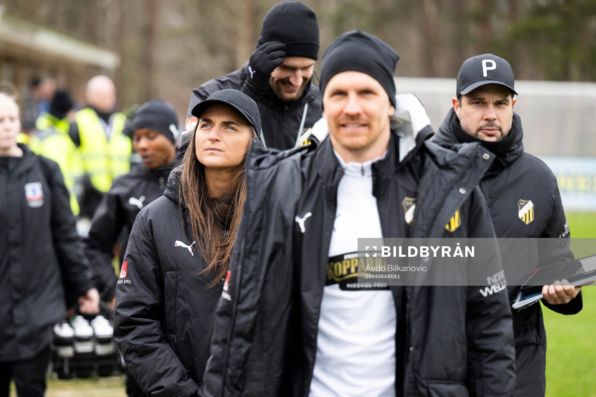 Häckens tränare Elena Sadiku