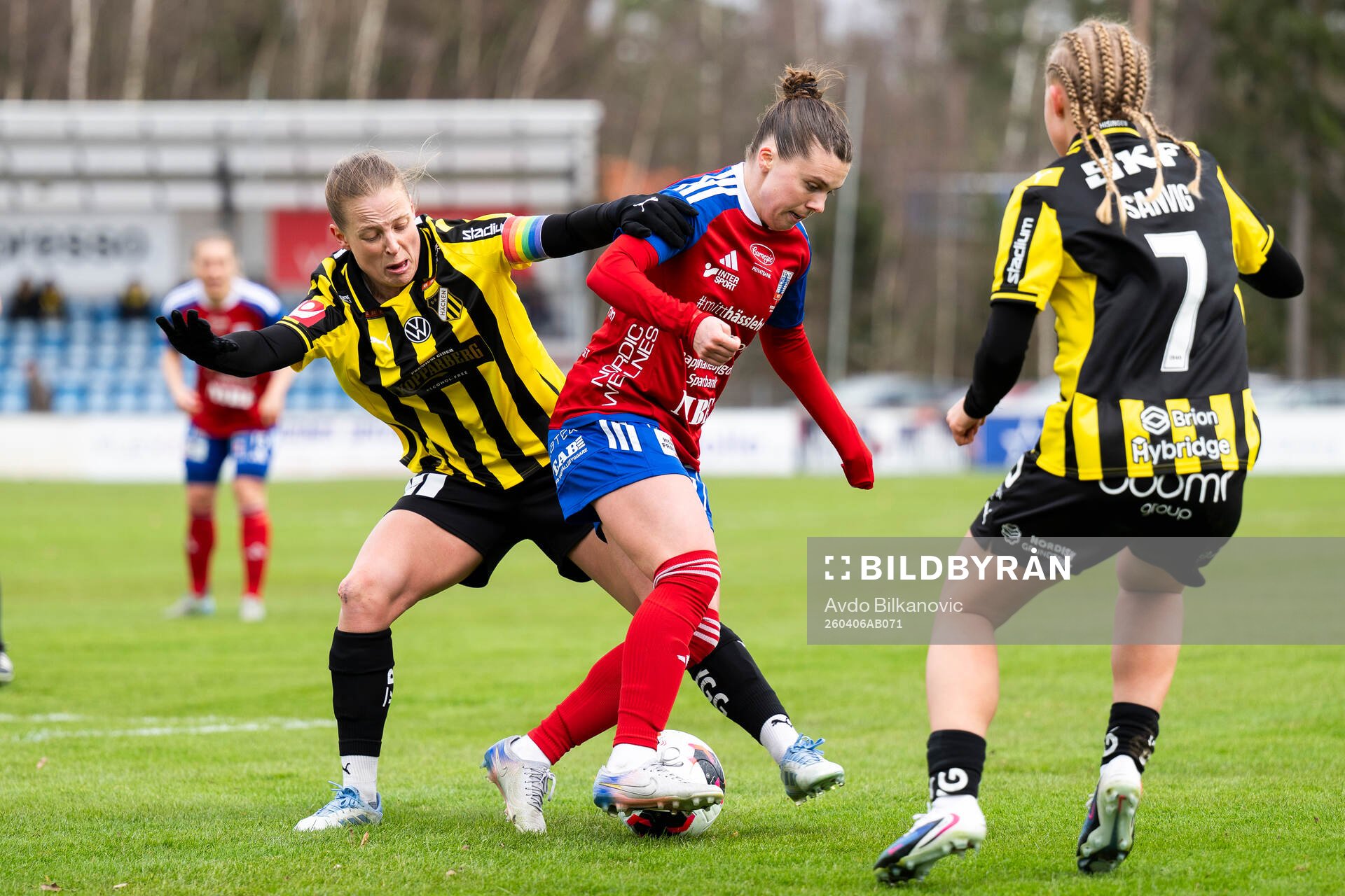 Vittsjös Daniela Galic och Häckens Anna Anvegård
