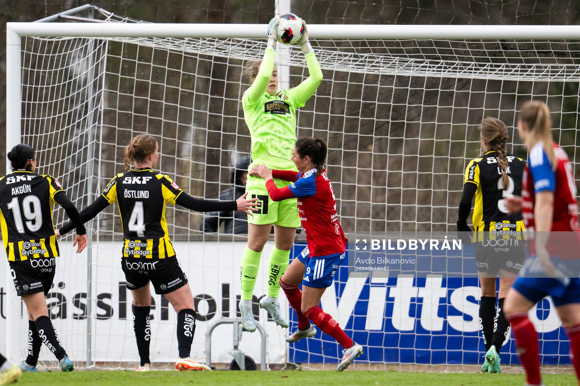 Häckens målvakt Fanney Inga Birkisdottir