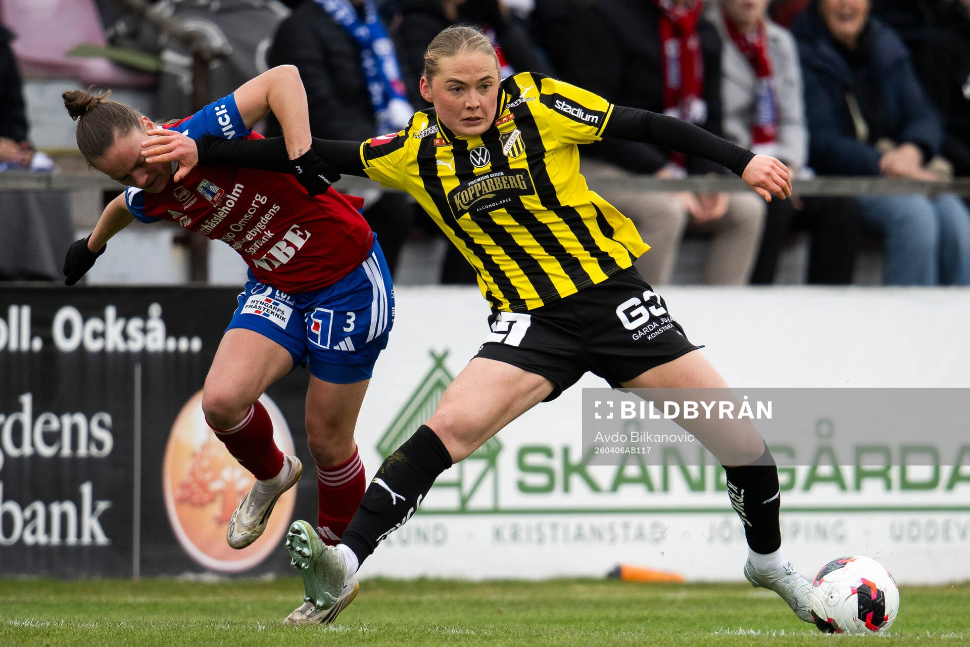 Vittsjös Julia Tunturi och Häckens Paulina Nyström