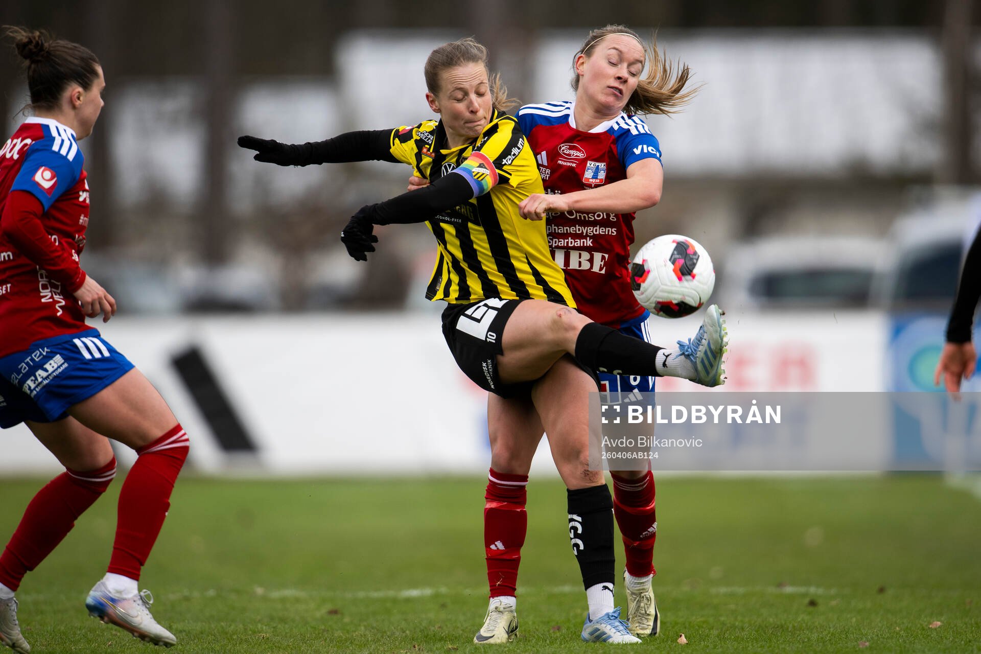 Vittsjös Amanda Altheden och Häckens Anna Anvegård