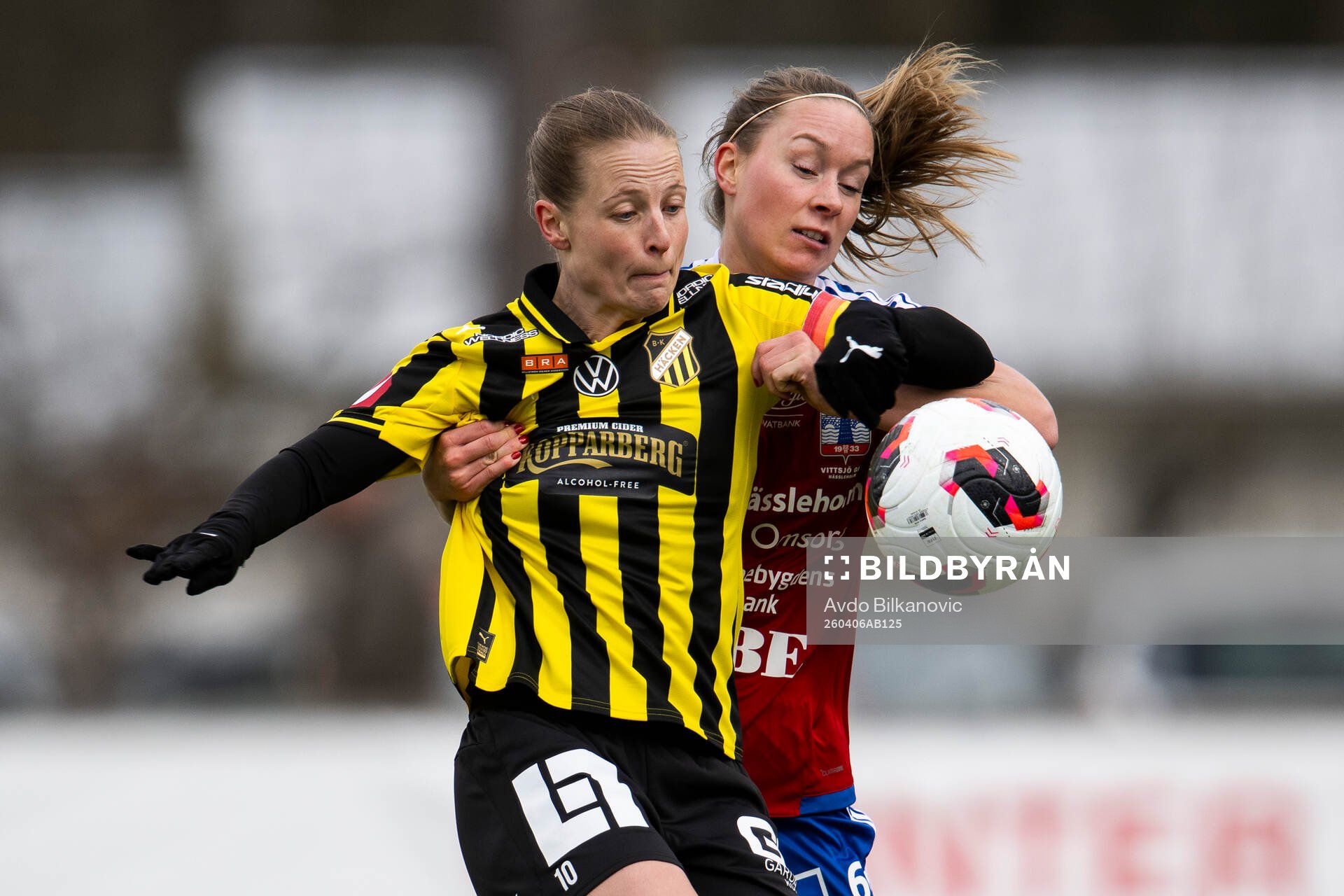 Vittsjös Amanda Altheden och Häckens Anna Anvegård
