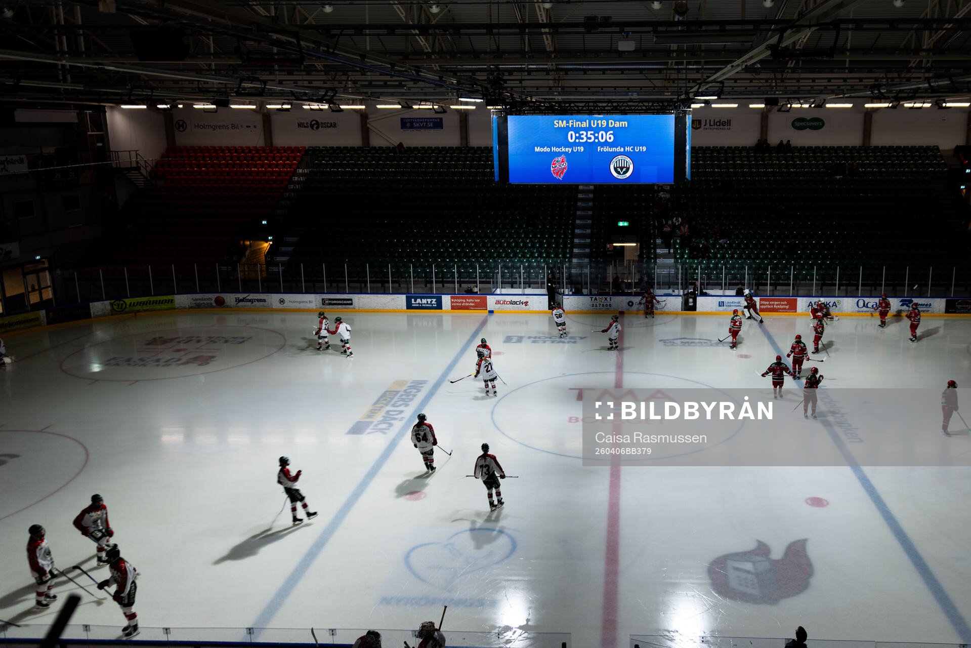 Modo och Frölunda värmer upp