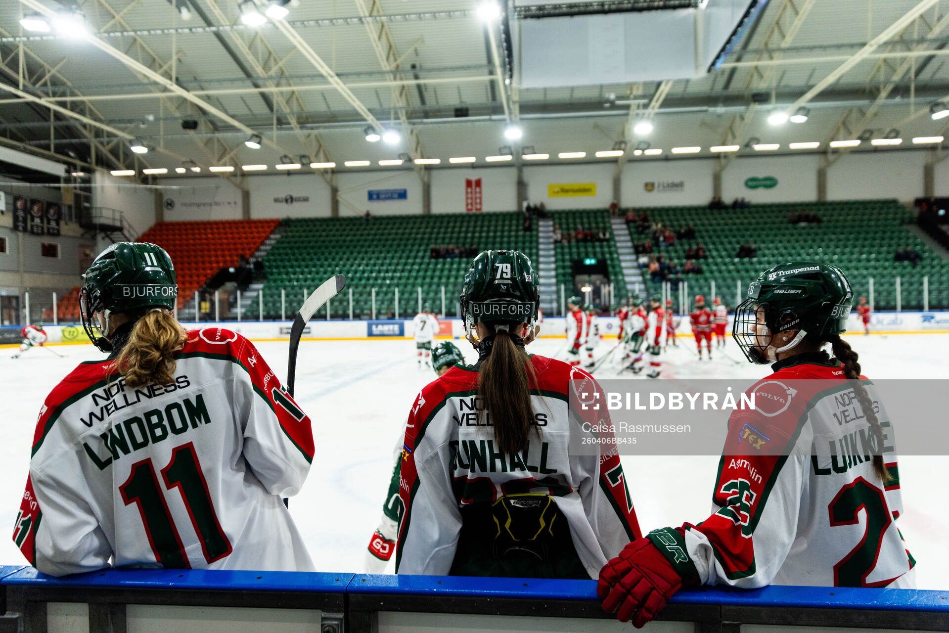 Frölundas Lisa Lindbom, Elicia Dunhäll och Felicia