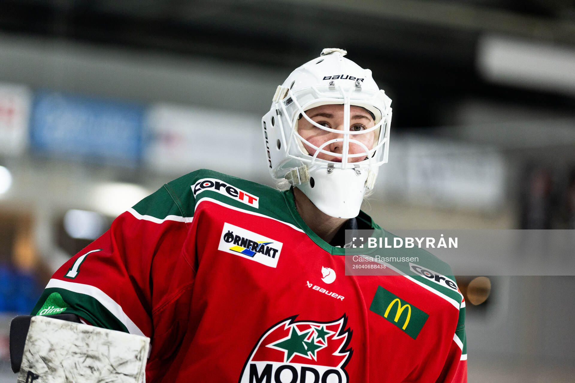 Modos målvakt Ebba Lindström