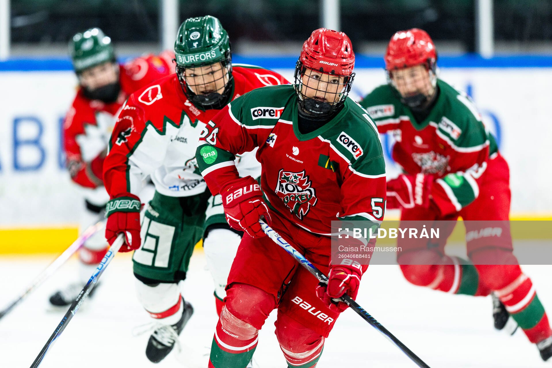 Frölundas Ebba Westerlind och Modos Matilda Lindström