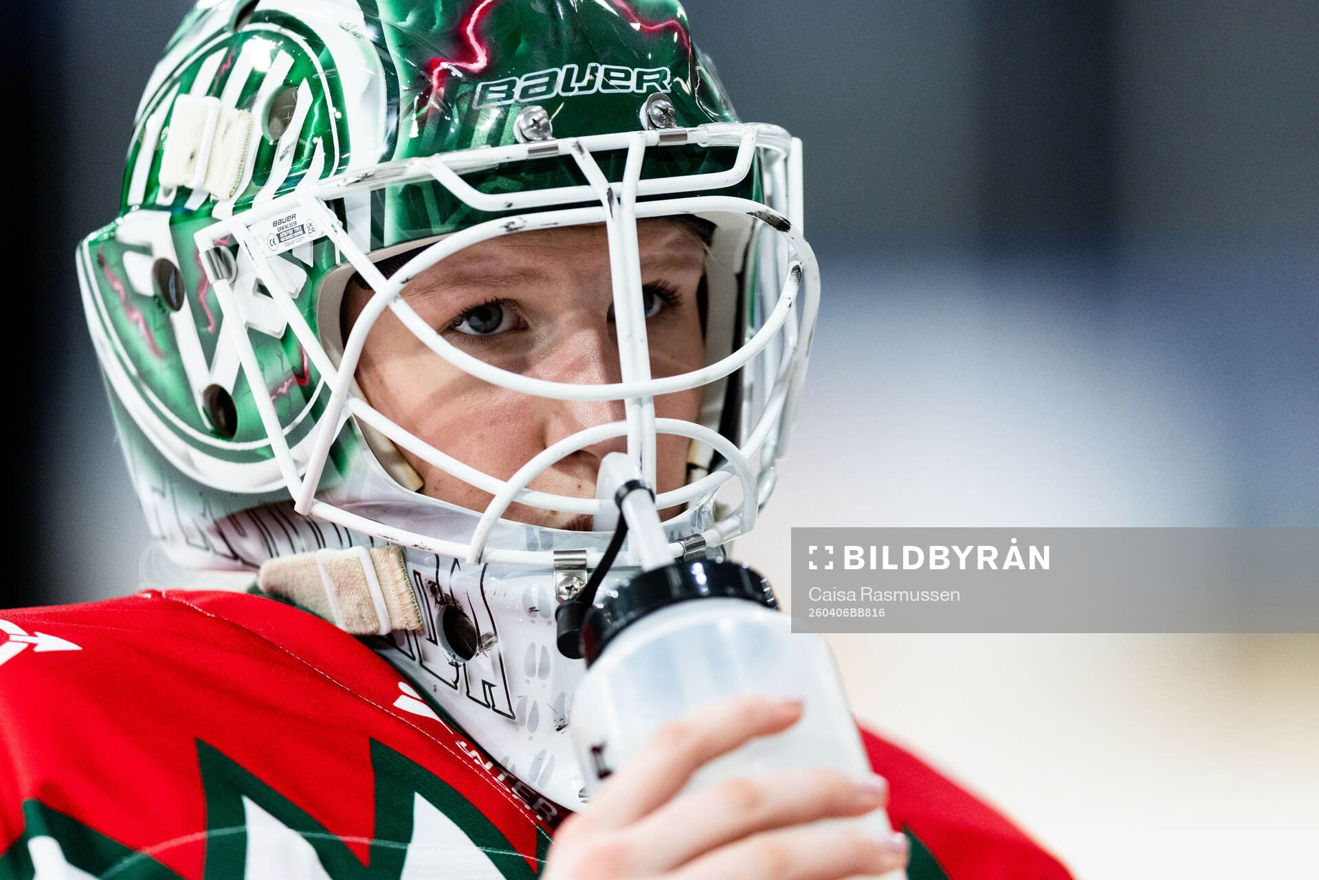 Frölundas målvakt Maja Helge