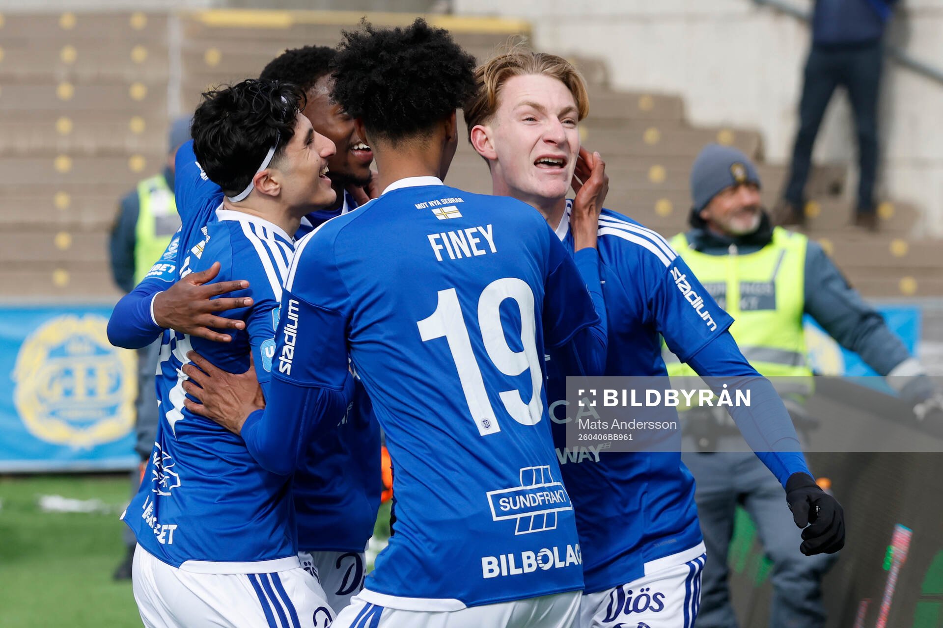 GIF Sundsvalls Hugo Aviander jublar