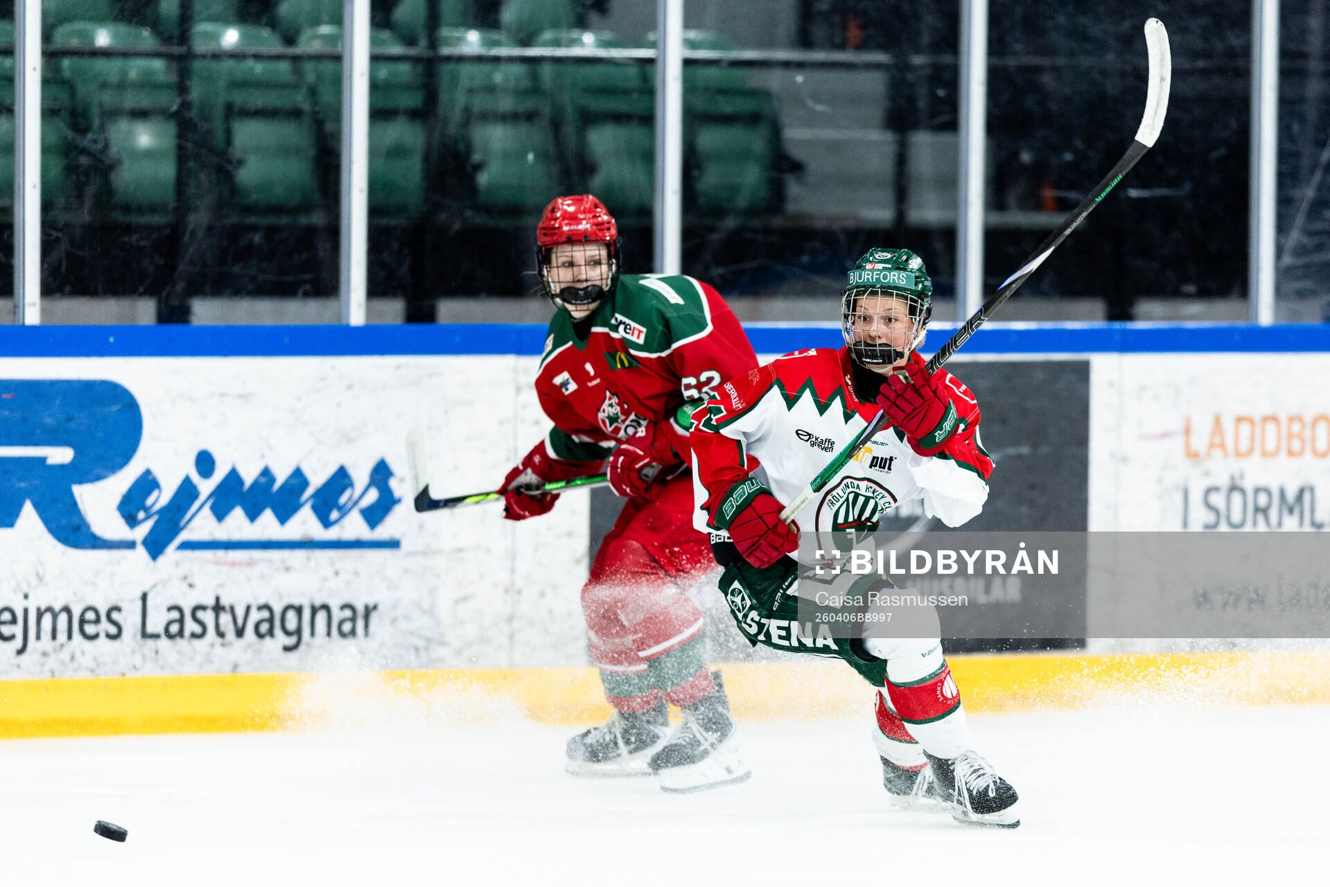 Modos Lova Karlström och Frölundas Edit Danielsson