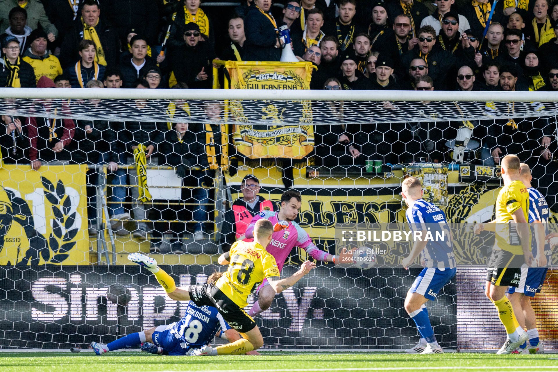 Elfsborgs Julius Magnusson gör 2-0 bakom IFK Göteborgs