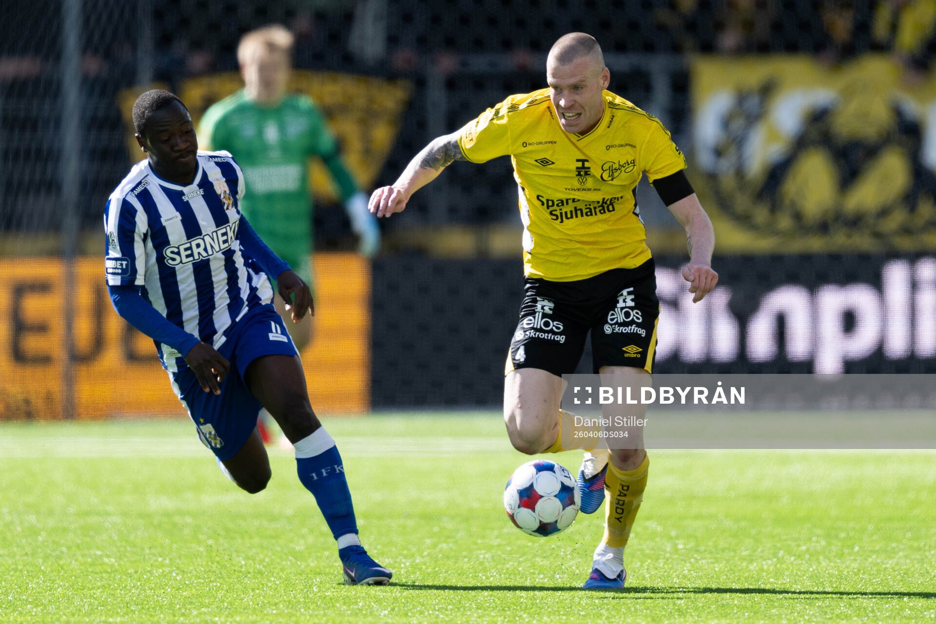 IFK Göteborgs Saidou Alioum Moubarak och Elfsborgs Thomas