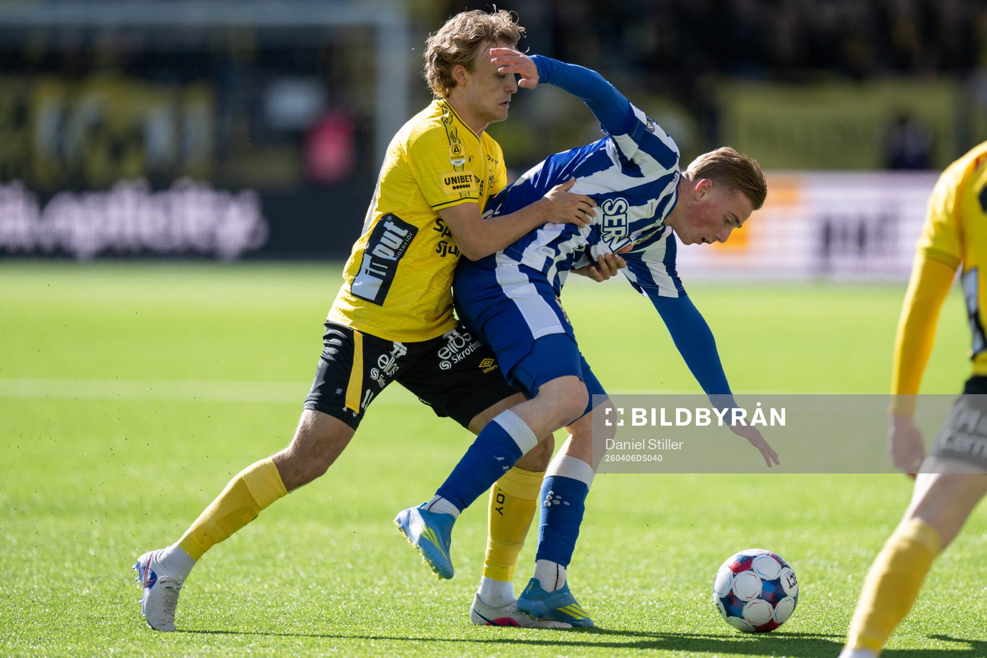 Elfsborgs Julius Beck och IFK Göteborgs Benjamin Brantlind